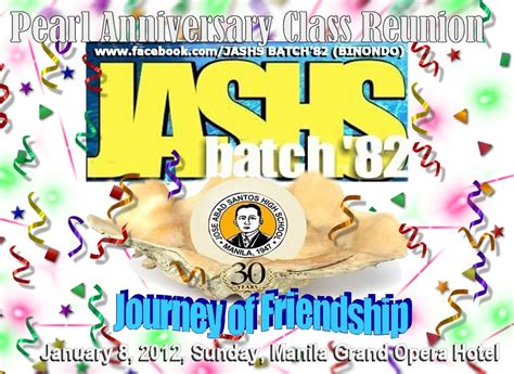 JASHS Batch'82 30th Anniversary.